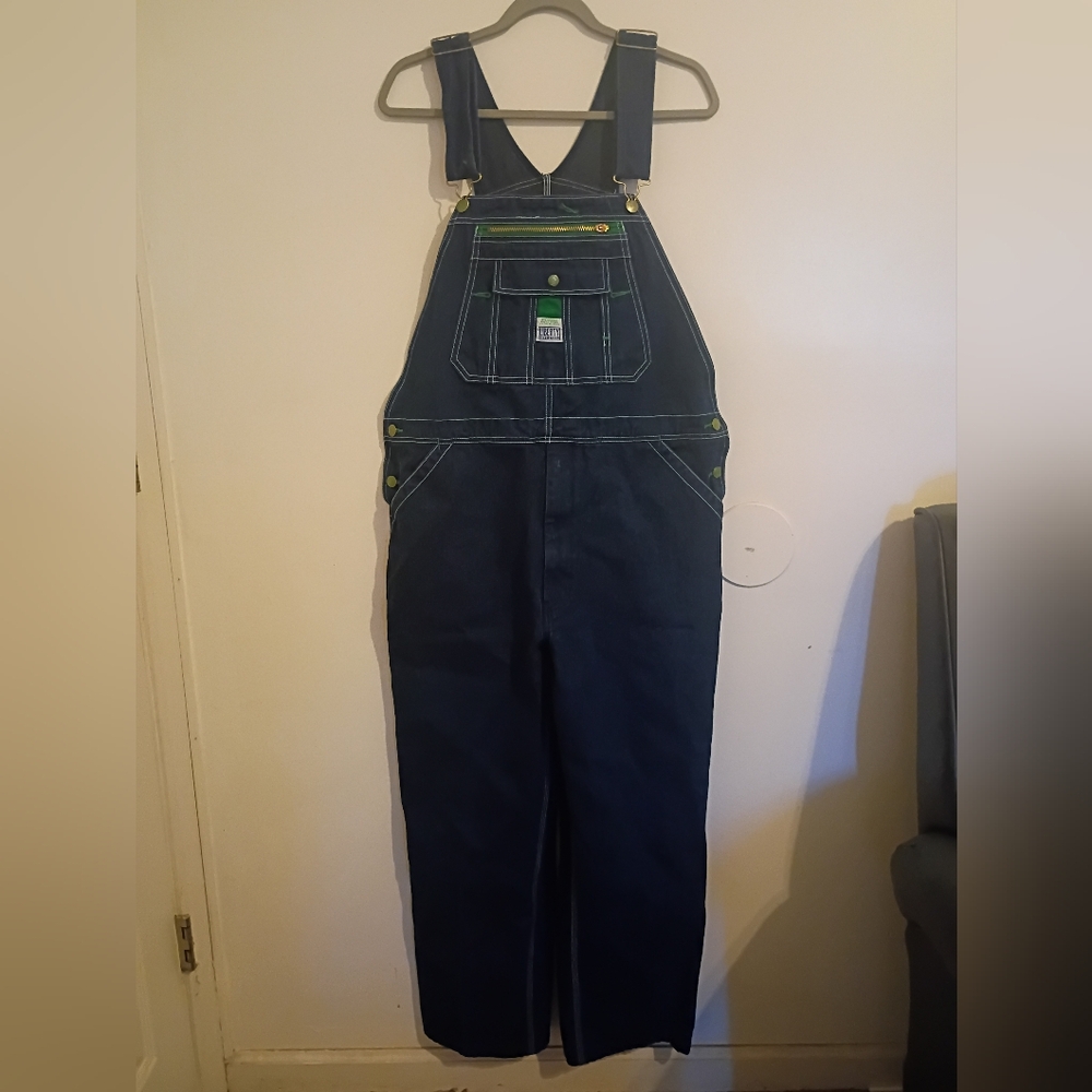 Liberty‎ Men's Dark Blue Denim Overalls Sz 38/30